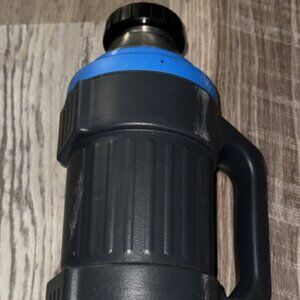 Thermos 2590 Stainless Steel Bottle 1 Liter Rugged Shell Floating Insulated